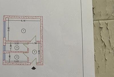 Garsoniera decomandata sector 3 - 7