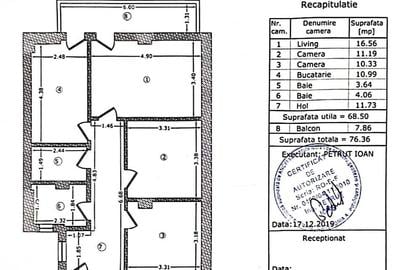 Apartament cu 3 camere, mobilat în Ozana - 7