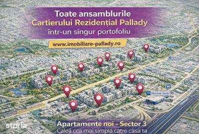 Apartament cu 2 camere decomandat în Theodor Pallady