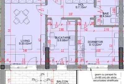Apartament cu 2 camere decomandat în Theodor Pallady - 8