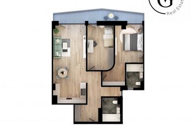 Apartament 3 camere - LakeSide Home - vedere frontala lac - 7