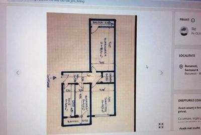 Apartament cu 2 camere decomandat în Nord