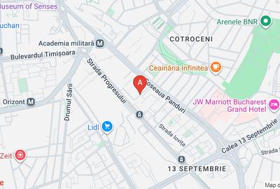 Apartament cu 3 camere semidecomandat, mobilat în Cotroceni