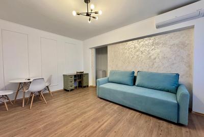 Apartament cu 2 camere semidecomandat, mobilat în Cantemir