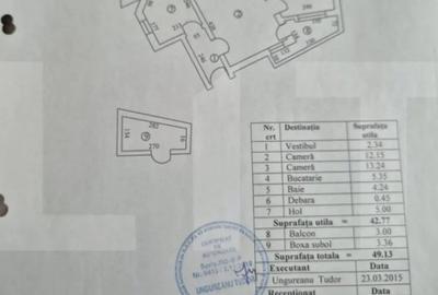 Apartament cu 2 camere semidecomandat, mobilat în Unirii - 2