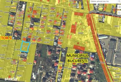 Teren de 1246 mp, în Rahova - 2