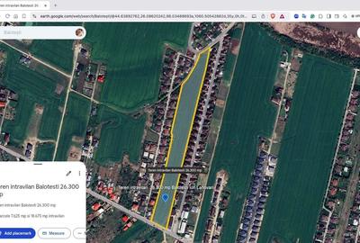 Teren intravilan cu destinatie rezidentiala 26.300 mp Balotesti - 9