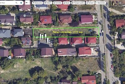 Teren intravilan de 1177 mp, în Militari