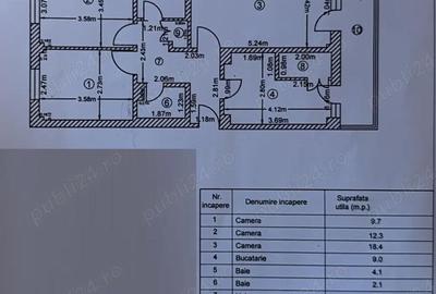 Casă cu 3 camere decomandat cu Canalizare în Ultracentral - 9