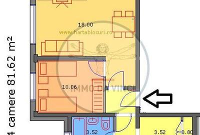 Apartament cu 4 camere decomandat, mobilat în Aurel Vlaicu - 13