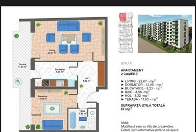 13 Minute Aparatorii Patriei - 2 Camere decomandat - 12