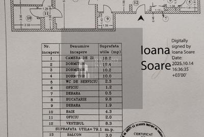 Apartament cu 4 camere semidecomandat în Berceni - 9