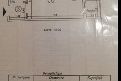 Garsonieră decomandată în Alexandru cel Bun - 2
