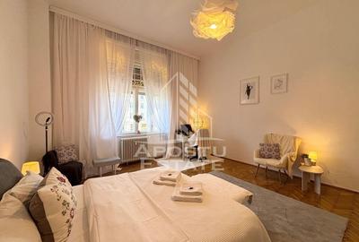 Apartament cu 2 camere semidecomandat, mobilat în Central - 4