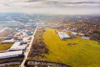 Teren industrial cu PUZ - 1109mp - 2