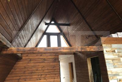 Casa de vacanta tip A- frame -Tohanita, zona superba se vinde la cheie - 18