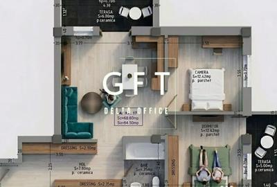 Apartament cu 3 camere decomandat în Sud - 1