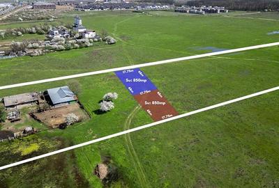 Teren Construcții intravilan de 852 mp, în Pipera - 3