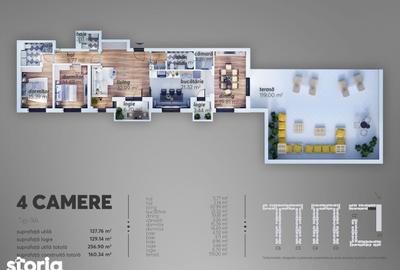 Apartament cu 4 camere în Giulești - 2