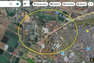 Teren extravilan de 1866 mp, în Centură