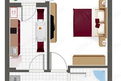 Garsonieră decomandată în Berceni - 6