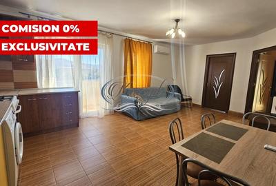 Apartament cu 3 camere semidecomandat, mobilat în Florești