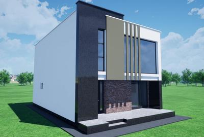 Vila individuala P+E, design mediteranean, Cal. Harmanului, Comision 0% - 3