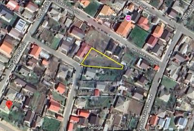 Teren intravilan de vanzare 806mp cu utilitati Cumpana Constanta - 2