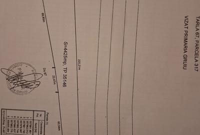 Teren de 4425 mp, în Lipia - 4