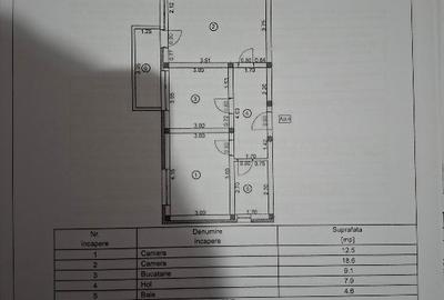 Apartament cu 2 camere decomandat în Sânpetru - 10