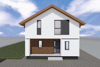 Casă individuală cu 4 camere cu Teren 574 Mp în Moșnița Nouă - 2