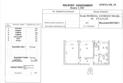 Apartament cu 2 camere decomandat în Domenii - 17