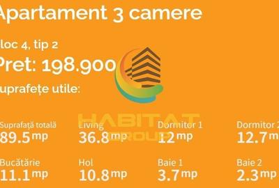 Apartament nou 3 camere la 15 min metrou Grigorescu cladire boutique - 10