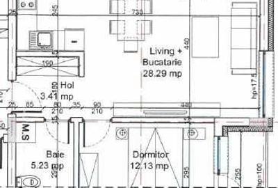 Apartament cu 2 camere decomandat în Albert