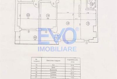 Apartament cu 3 camere decomandat în Valea Lupului