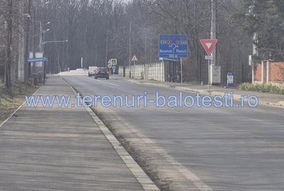 Teren Balotesti,vecinatate Dn1 Bucuresti Ploiesti,utilitati 600mp - 7
