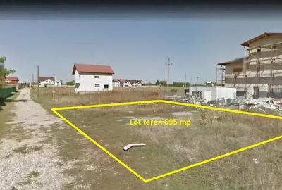 Teren pentru Casa 695 mp in Buftea Cartier Flamanzeni