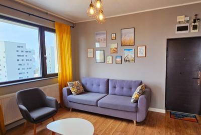Apartament cu 2 camere, mobilat în Faleza Nord