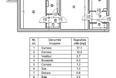 Apartament cu 2 camere semidecomandat în Bucureștii Noi - 1