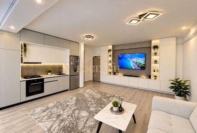 Apartament cu 2 camere semidecomandat, mobilat în Giroc