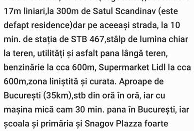 Teren în Ghermănești