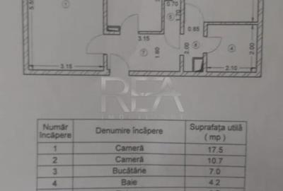 Apartament cu 2 camere decomandat în Crângași - 1