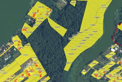 Teren de 4003 mp, în Snagov