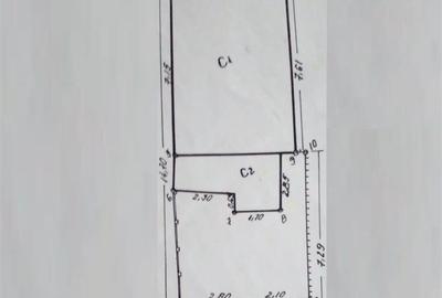 Casă cu 2 camere cu Teren 80 Mp în Central - 6