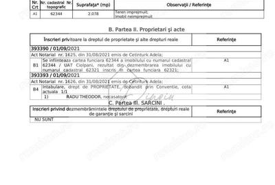 Teren intravilan 2078 mp langa padure - Piscu Ciolpani Snagov - 2