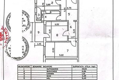 Apartament cu 3 camere decomandat în Central - 4
