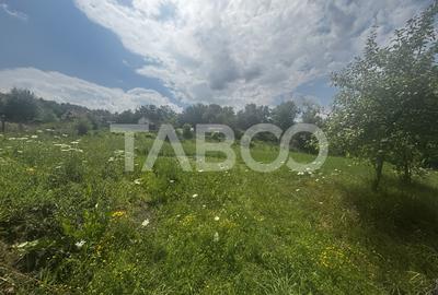 Teren de vanzare intravilan Slimnic Sibiu 860 mp zona deosebita - 2