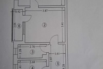 Apartament cu 2 camere semidecomandat în Palazu Mare - 1
