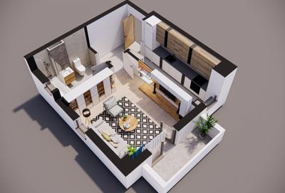 Apartamente Moderne în Ansamblul Contemporan Homes, Zona Păcurari - 1 camera - 6