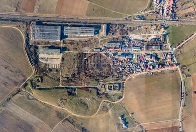 Teren industrial 13.5 ha cu constructii fosta uzina mecanica